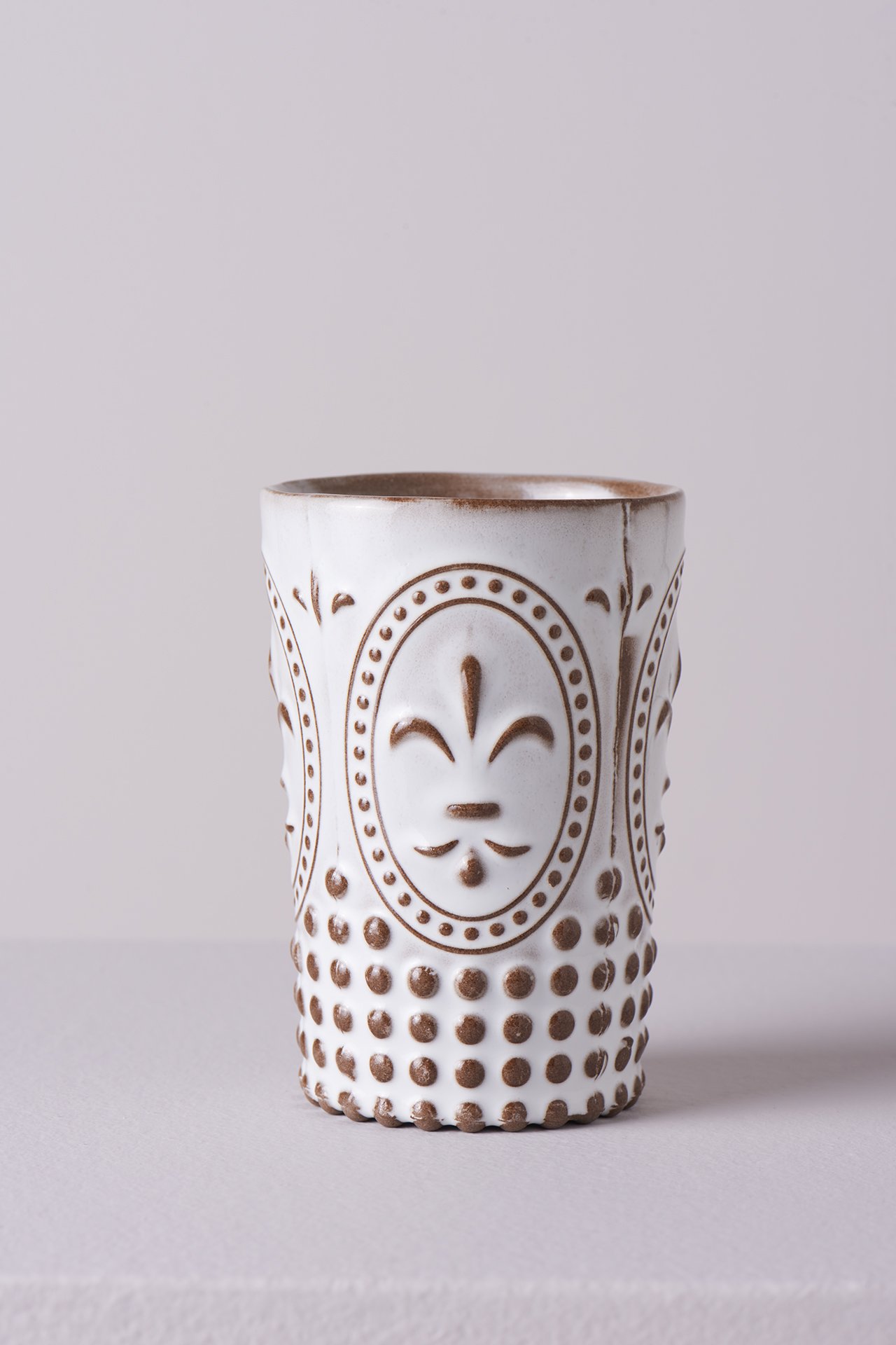 Fleur de Lis Rustik Şarap Kadehi - 1