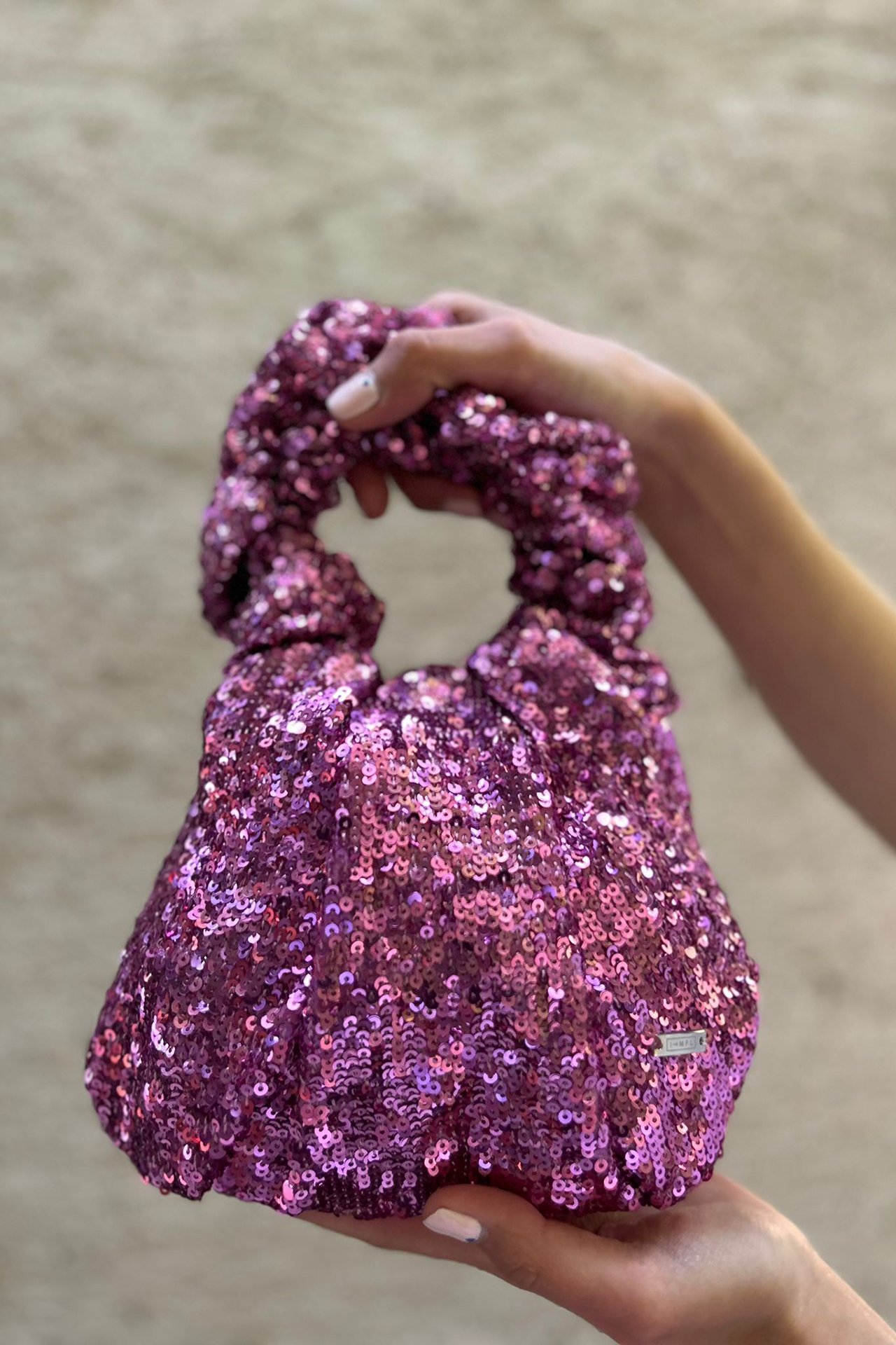 Je T'aime Soft Sequin Bag 3