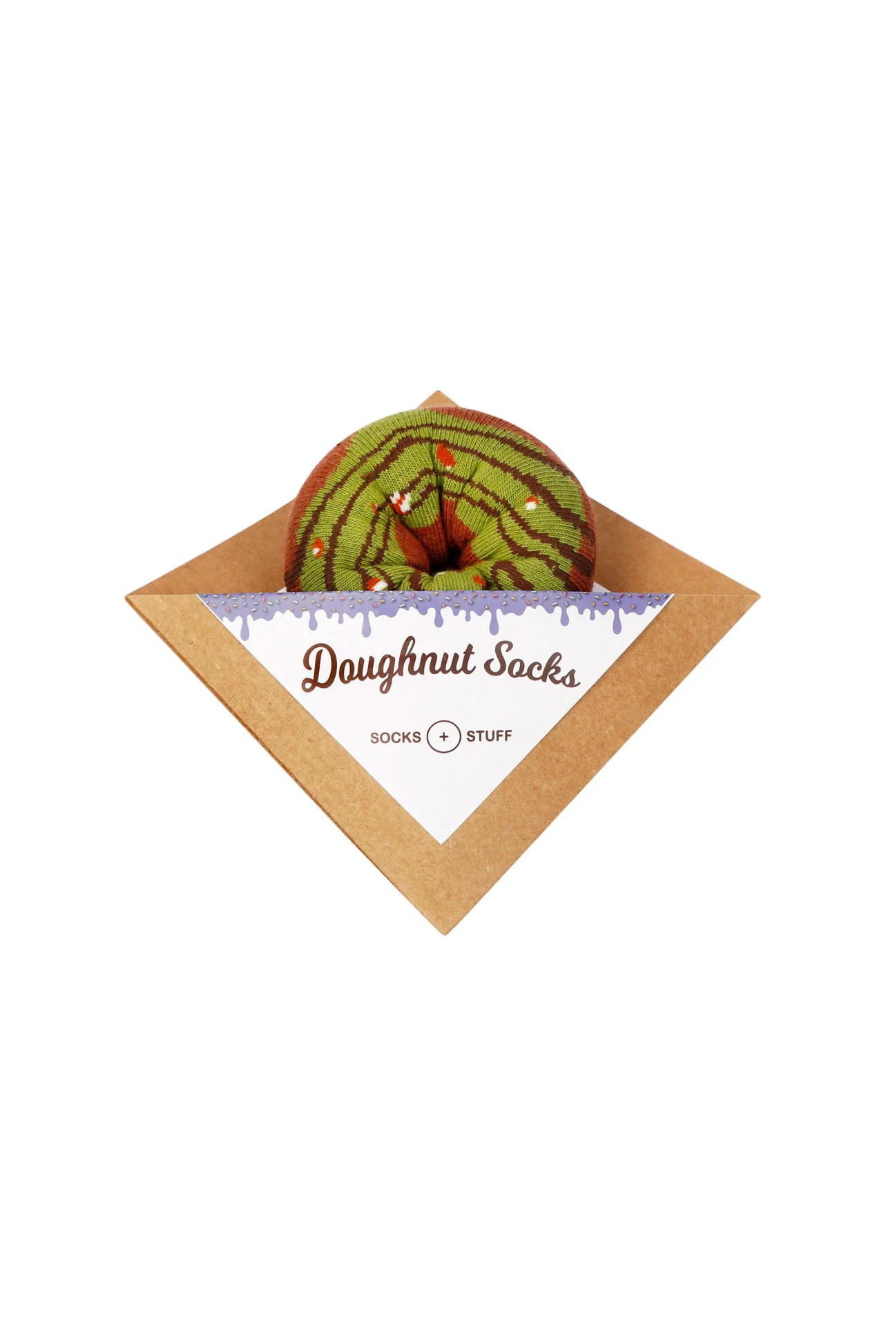 Pistachio Swirl Donut Çorap