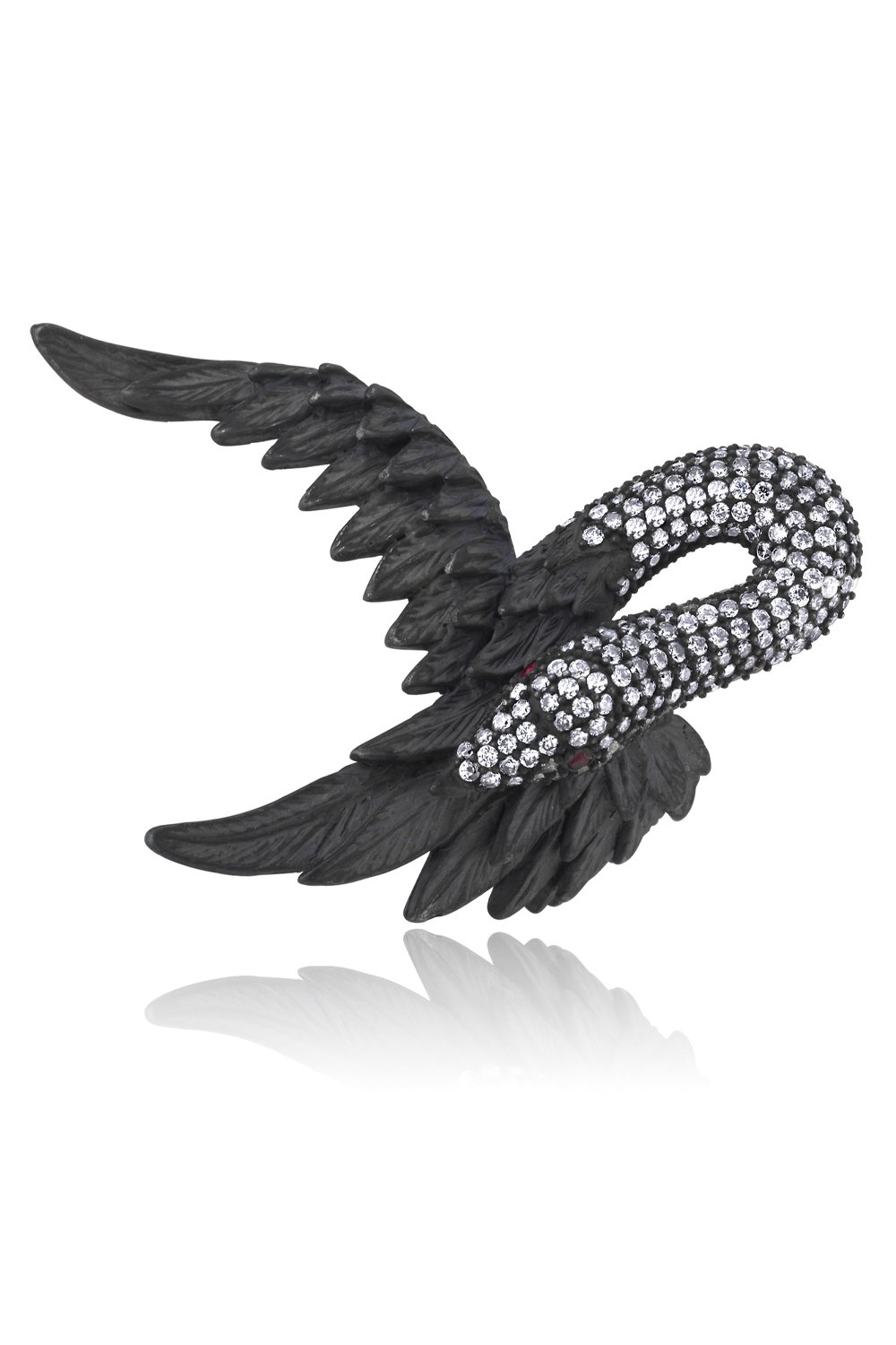 White Swan Ring