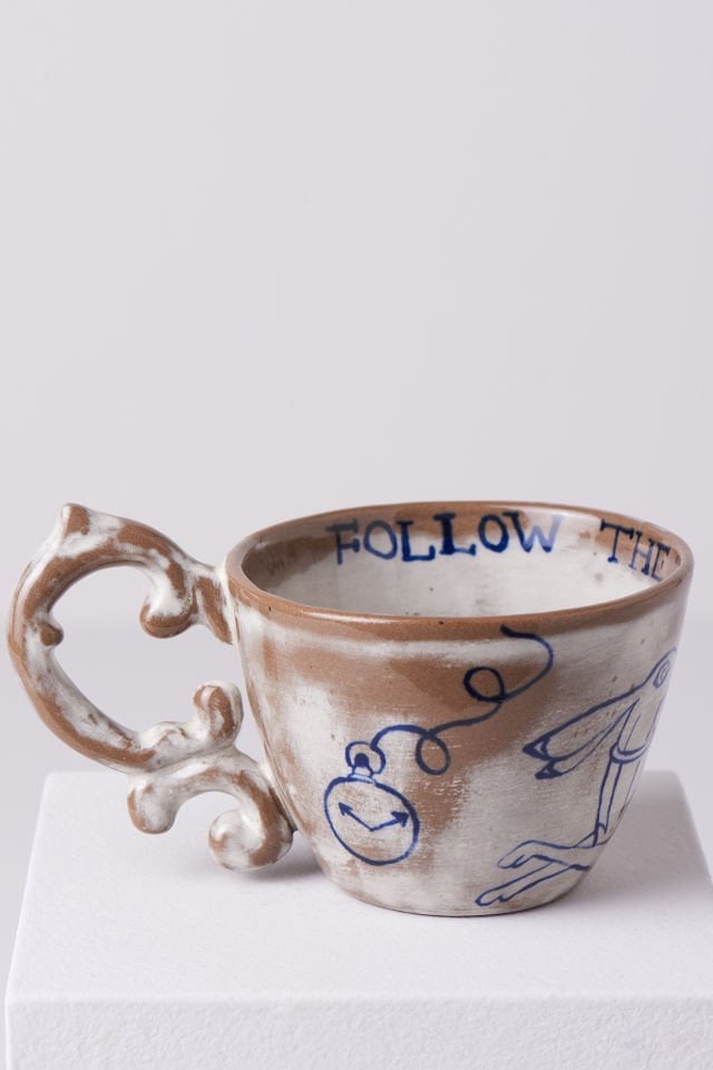 Alice in Wonderland Rustik Kupa - 3