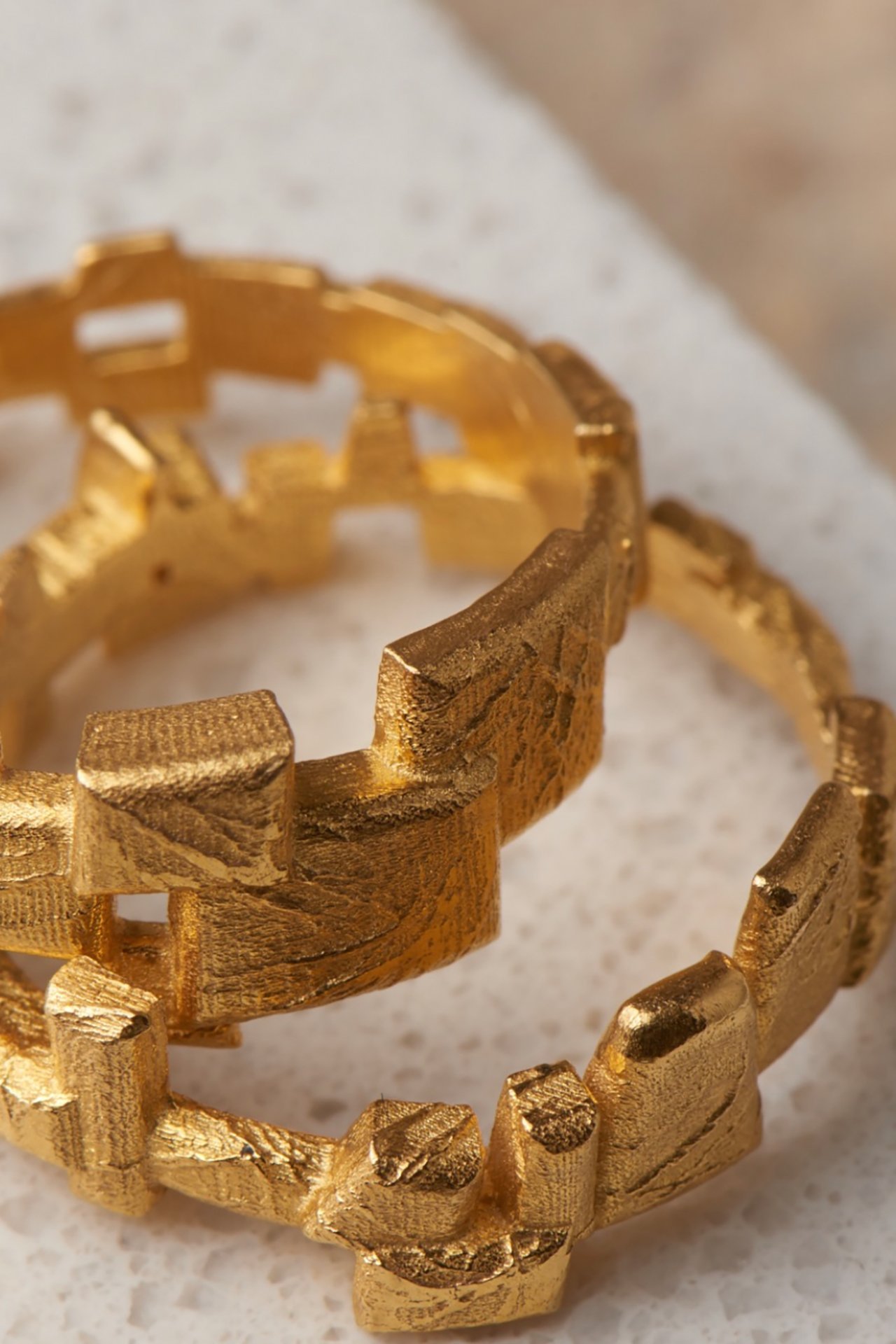 İkili Mozaik Yüzük