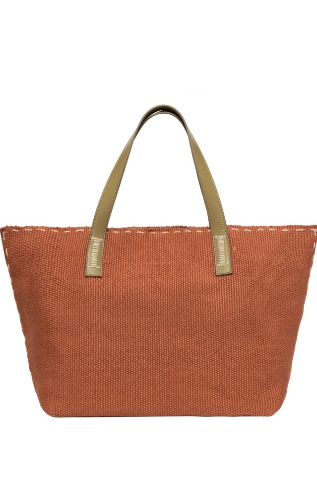 Jazmine Hemp Coral & Wasabi Green