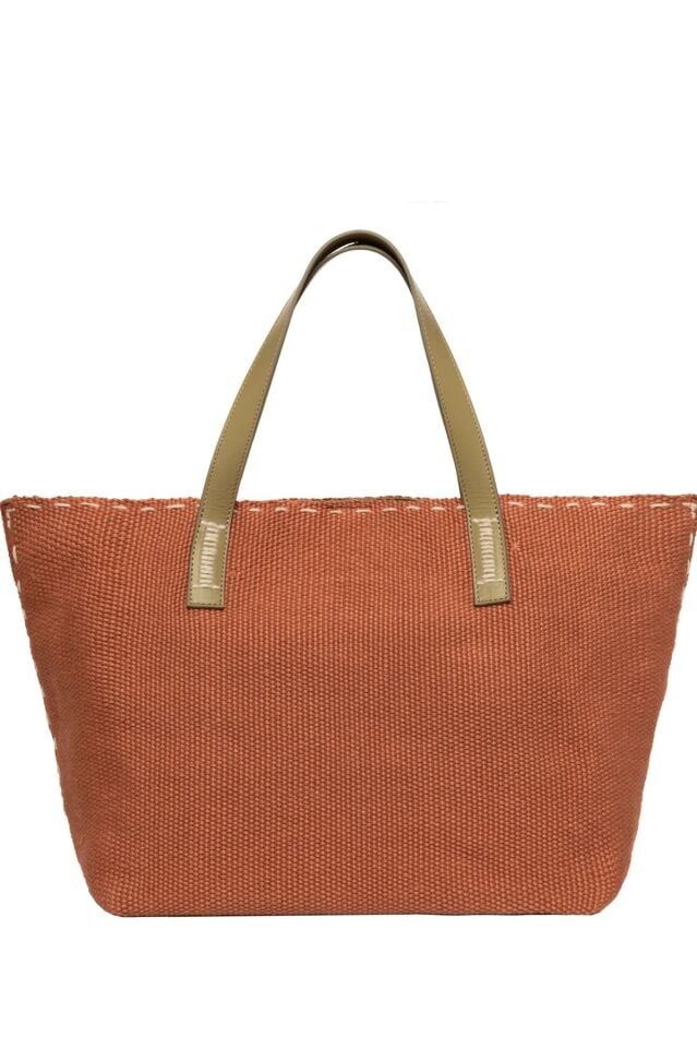 Jazmine Hemp Coral & Wasabi Green