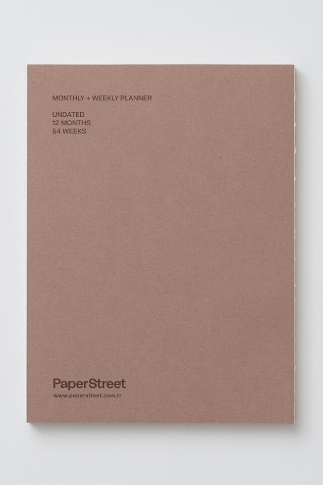 Everyday Planner Almond