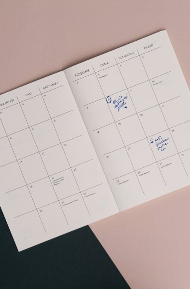 2026 Haftalık Ajanda Geo