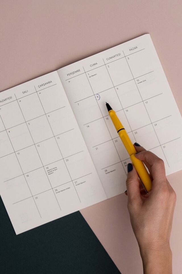 2026 Haftalık Ajanda Geo