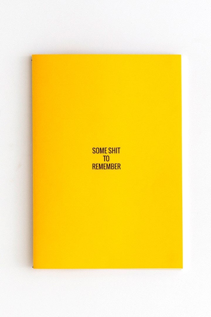 Shit to Remember Sarı