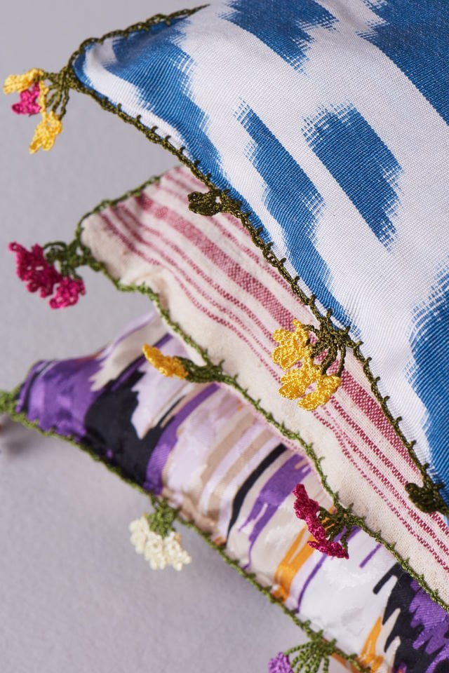 Lavantalı Etnik Yastık 9