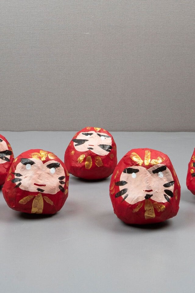 Dilek Bebeği Daruma - Kırmızı