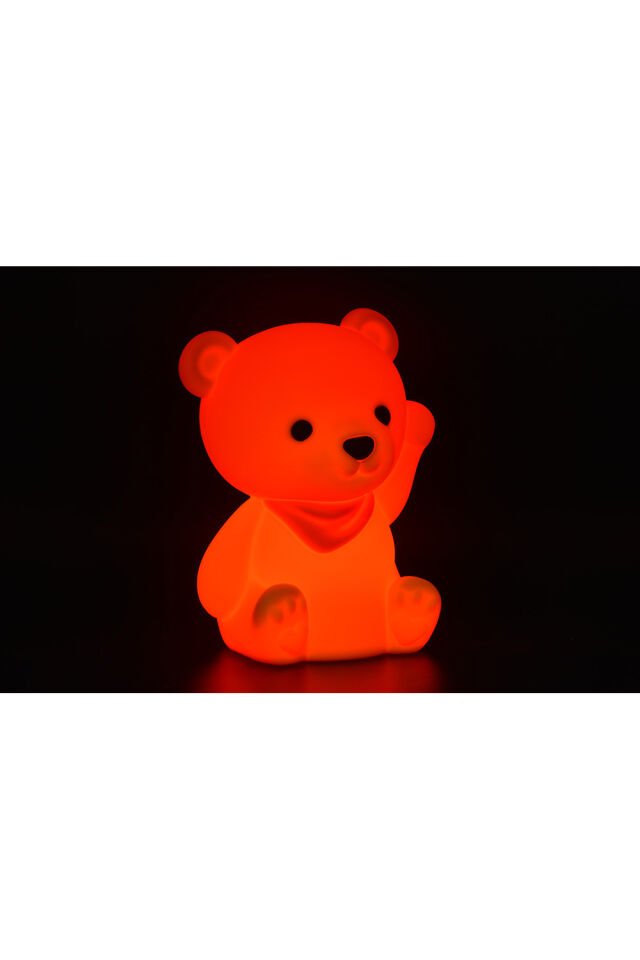 Silikon Gece Lambası Ayıcık Sarı