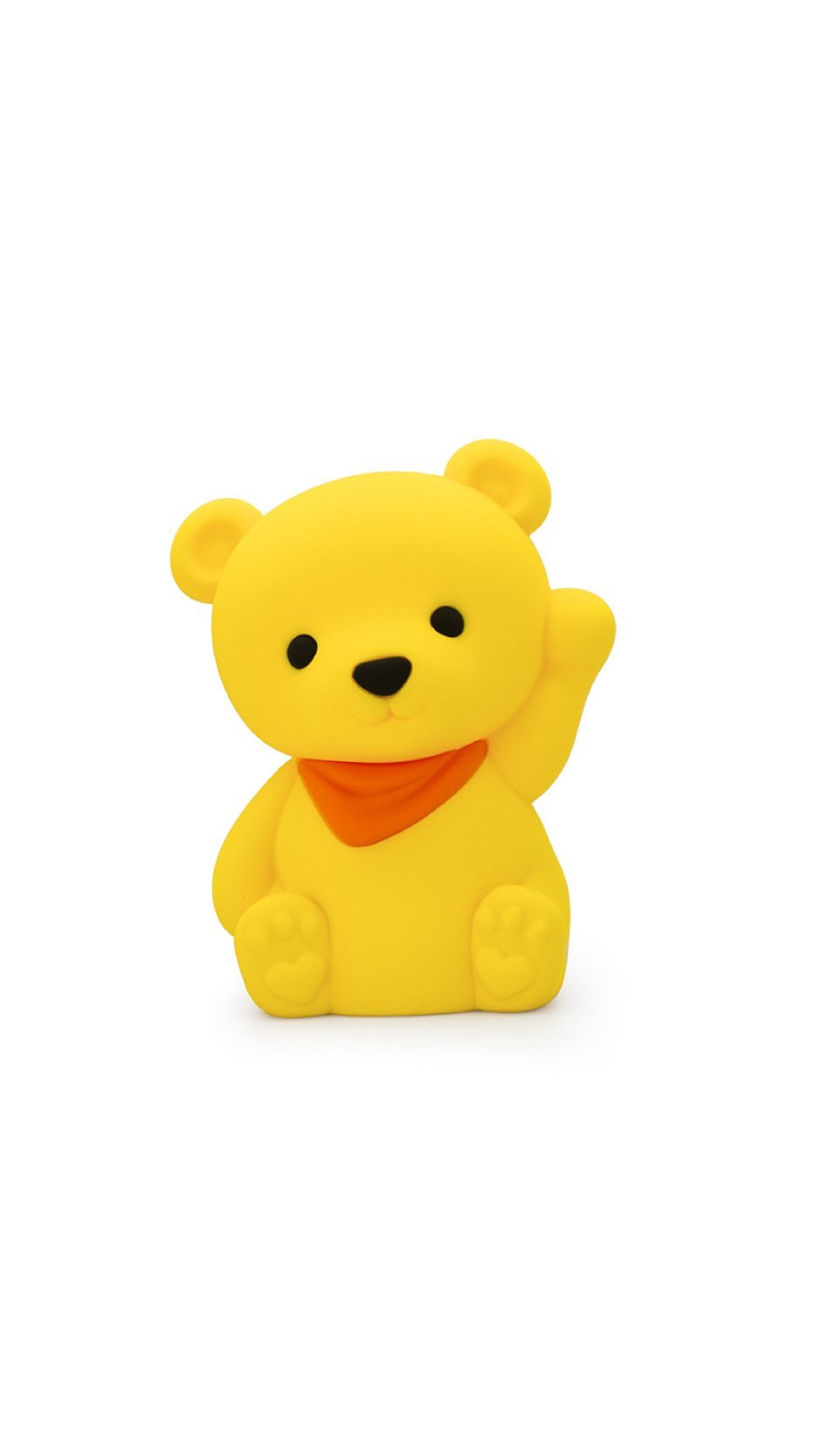 Silikon Gece Lambası Ayıcık Sarı