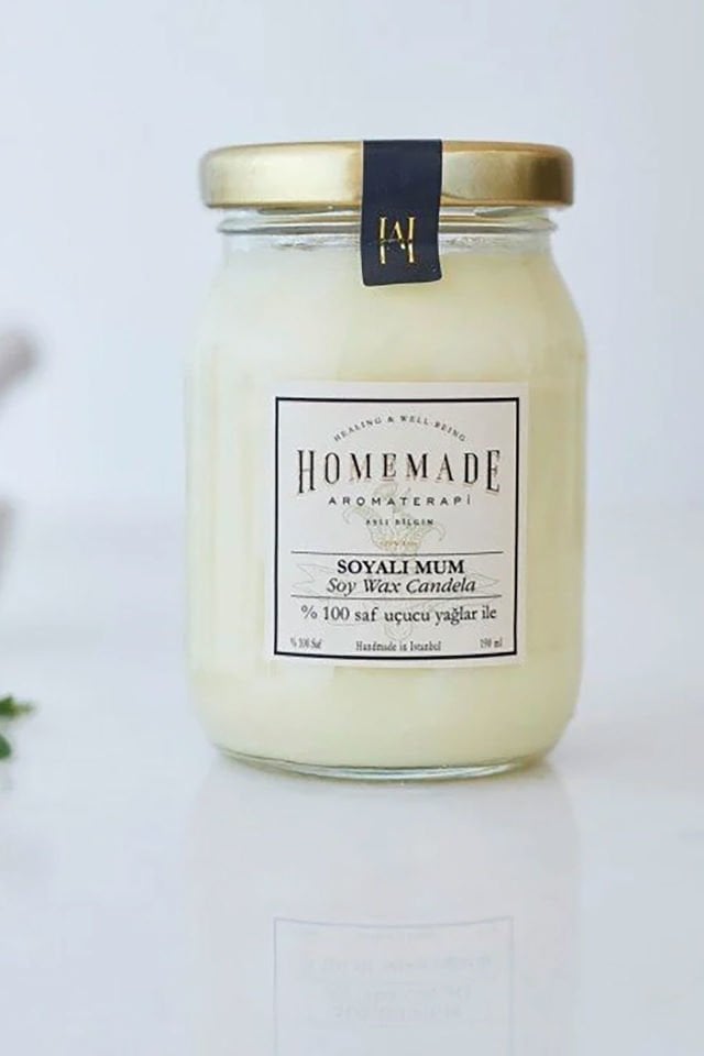 Tarçın & Portakal & Karanfil Soyalı Mum Orta