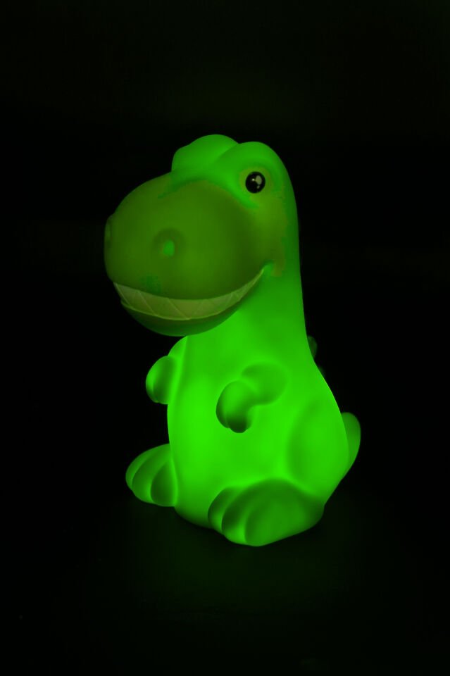 Silikon Gece Lambası Dino