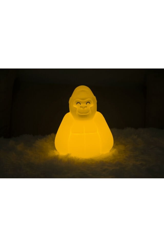 Silikon Gece Lambası Goril Mavi