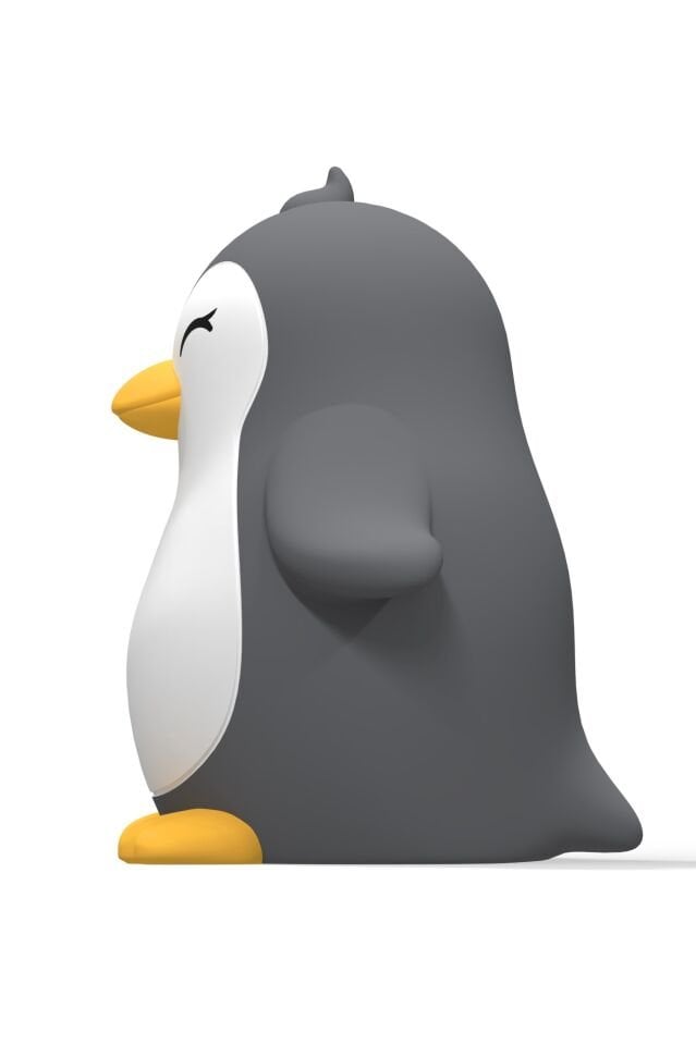 Silikon Şarjlı Gece Lambası Penguen