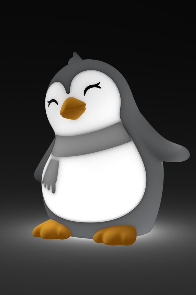Silikon Şarjlı Gece Lambası Penguen