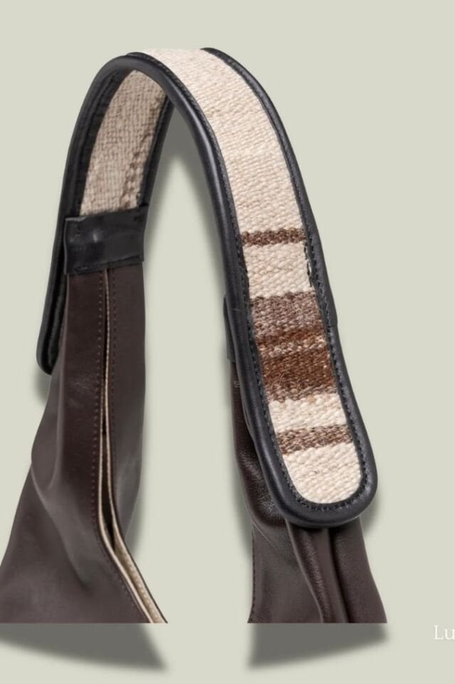 Lulu Koyu Kahverengi Deri