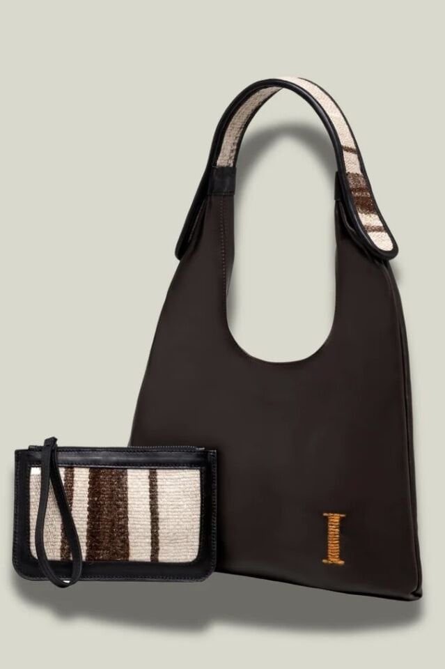 Lulu Koyu Kahverengi Deri