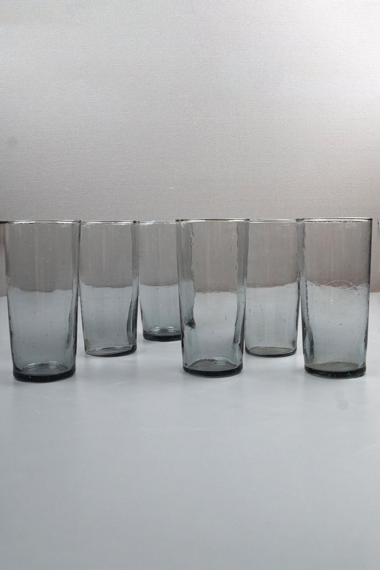 Gri Cam Rakı Bardakları