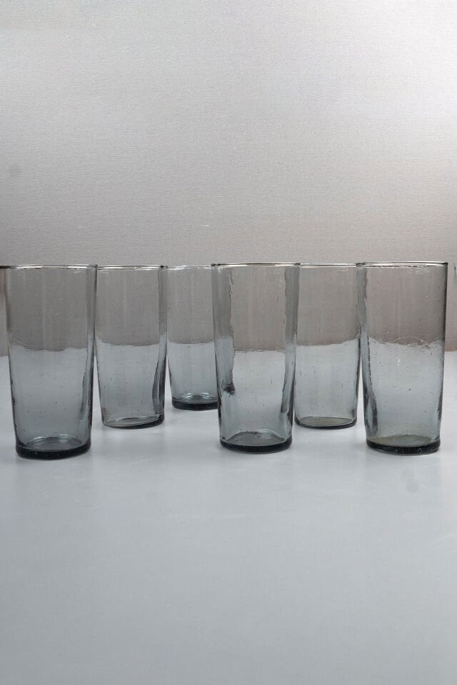 Gri Cam Rakı Bardakları