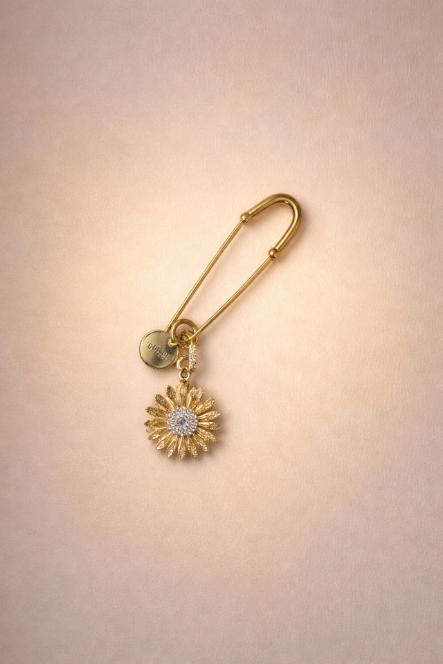 Güneş Yaka İğnesi