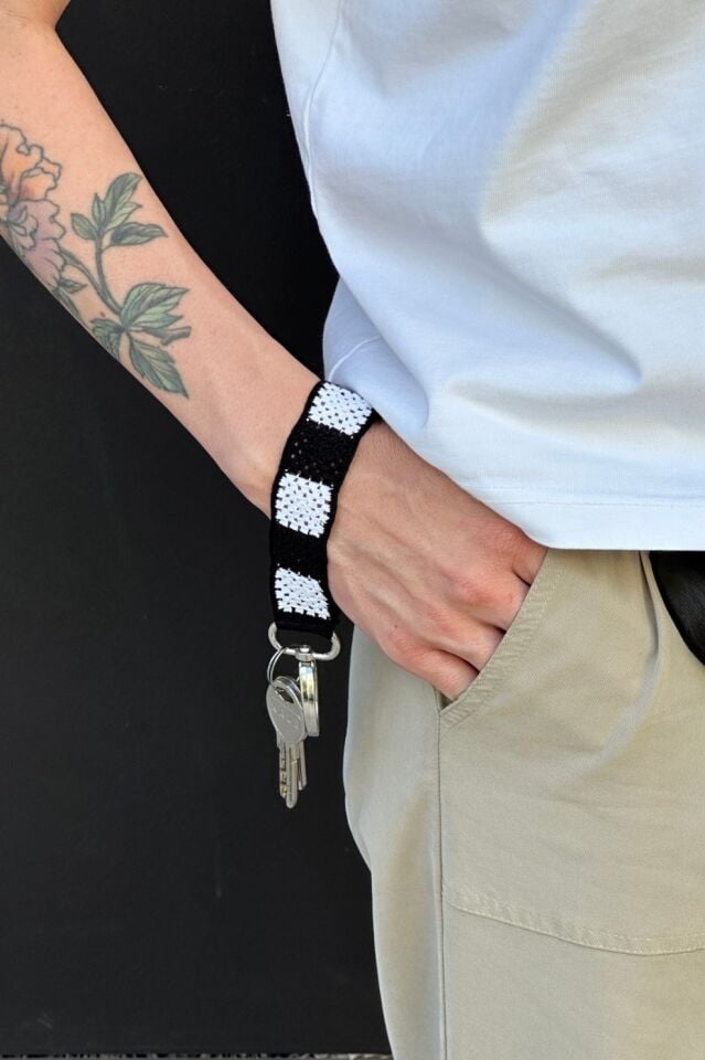 Checkered Anahtarlık