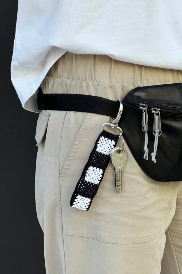 Checkered Anahtarlık