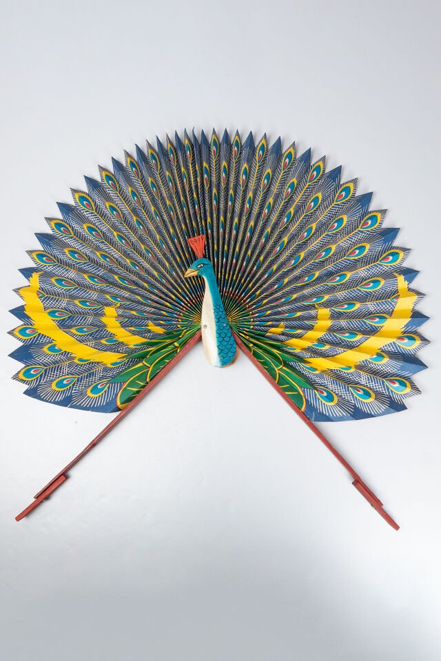 Tavus Kuşu Dev Yelpaze