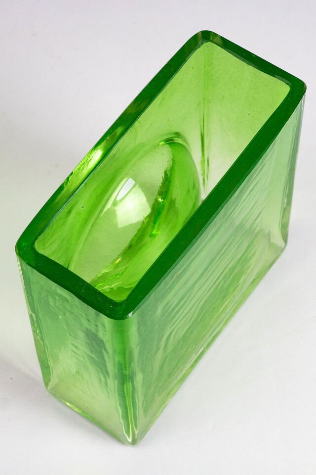 Christian Tortu Yeşil Cam Vazo