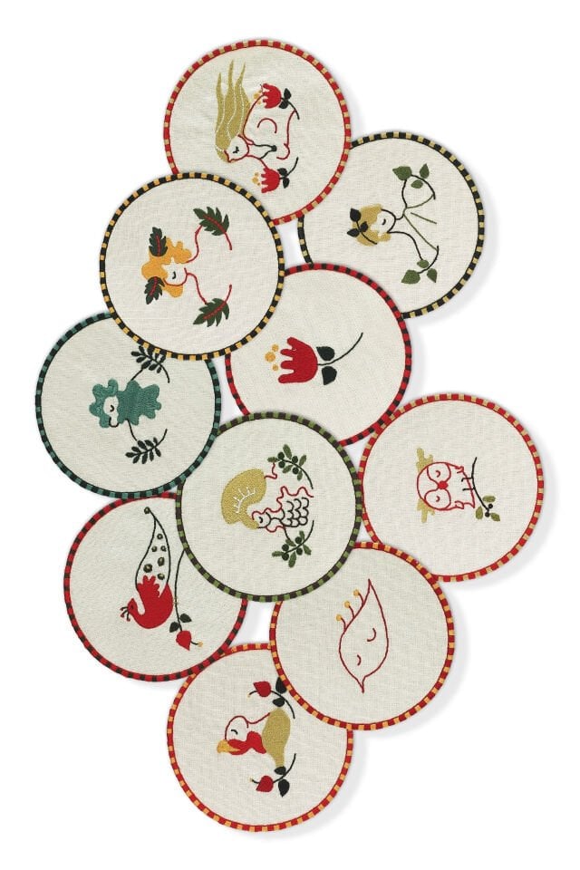 İda Geçidi Su Damlasi Bardak Altları