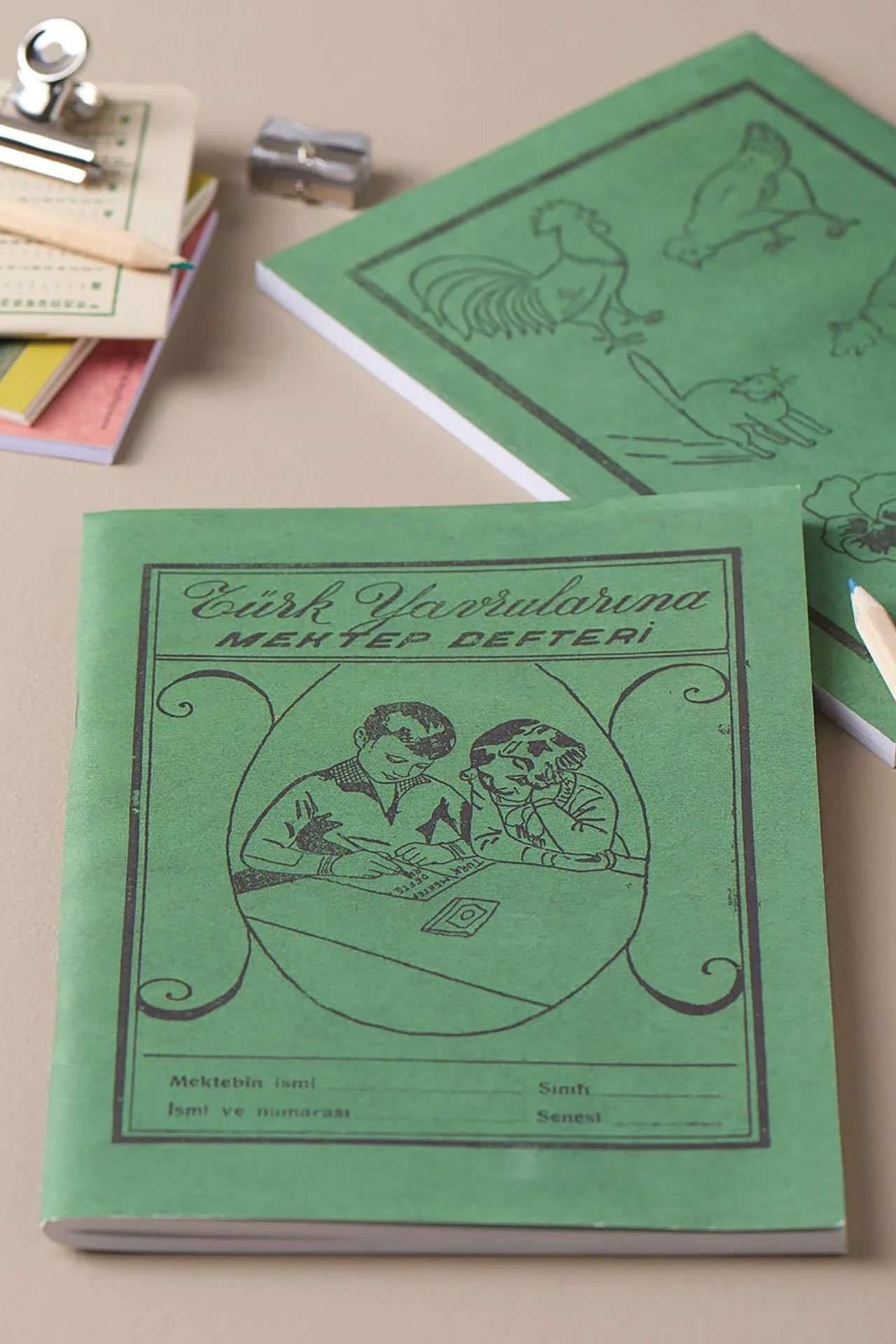 Türk Yavrusu Defter - Yeşil