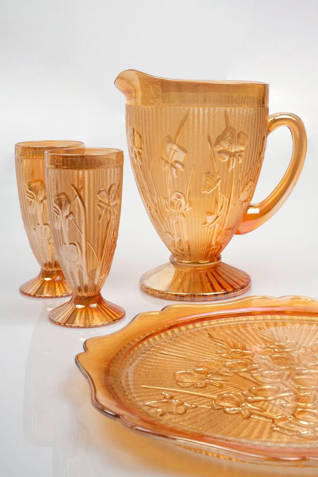 Jeanette Karnaval Cam Sürahi Seti