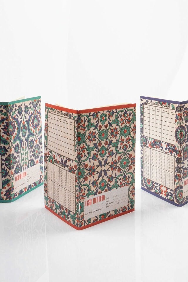 Çinili 3'lü Defter