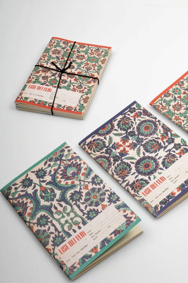 Çinili 3'lü Defter