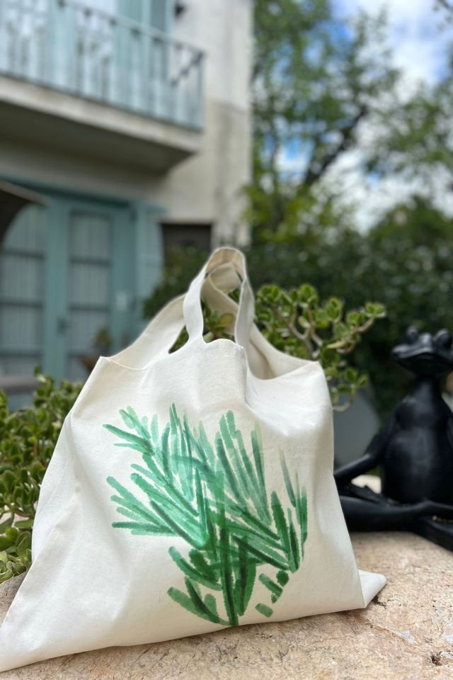 ''Alavya'nın Bahçesi'nden'' Çantalar - Biberiye