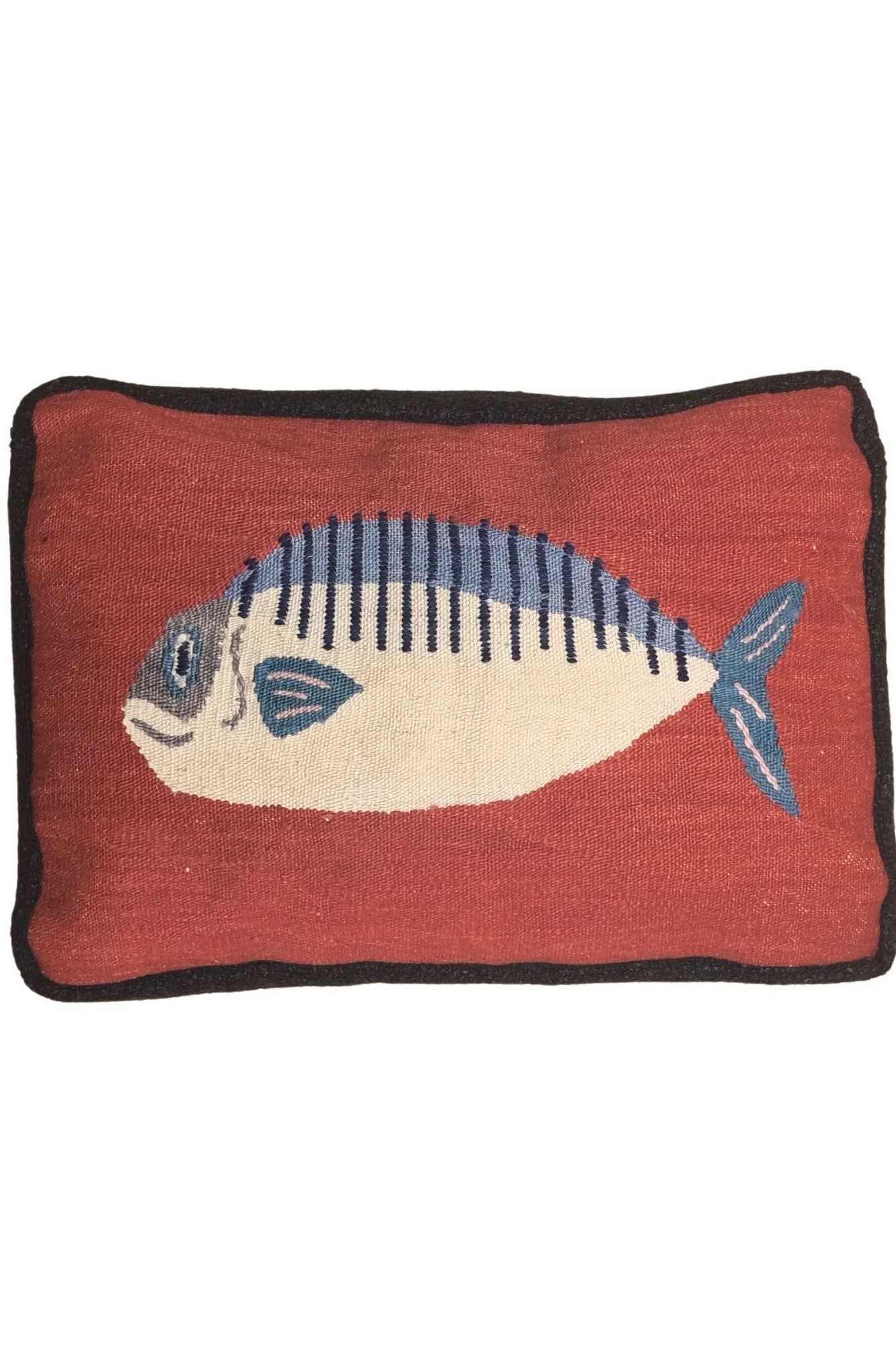 Fish El Dokuması Kırlent