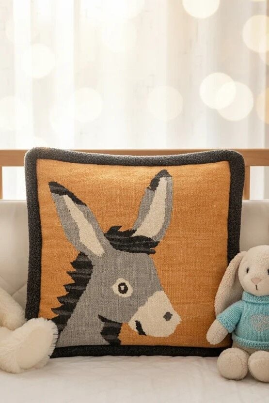 Donkey El Dokuması Kırlent