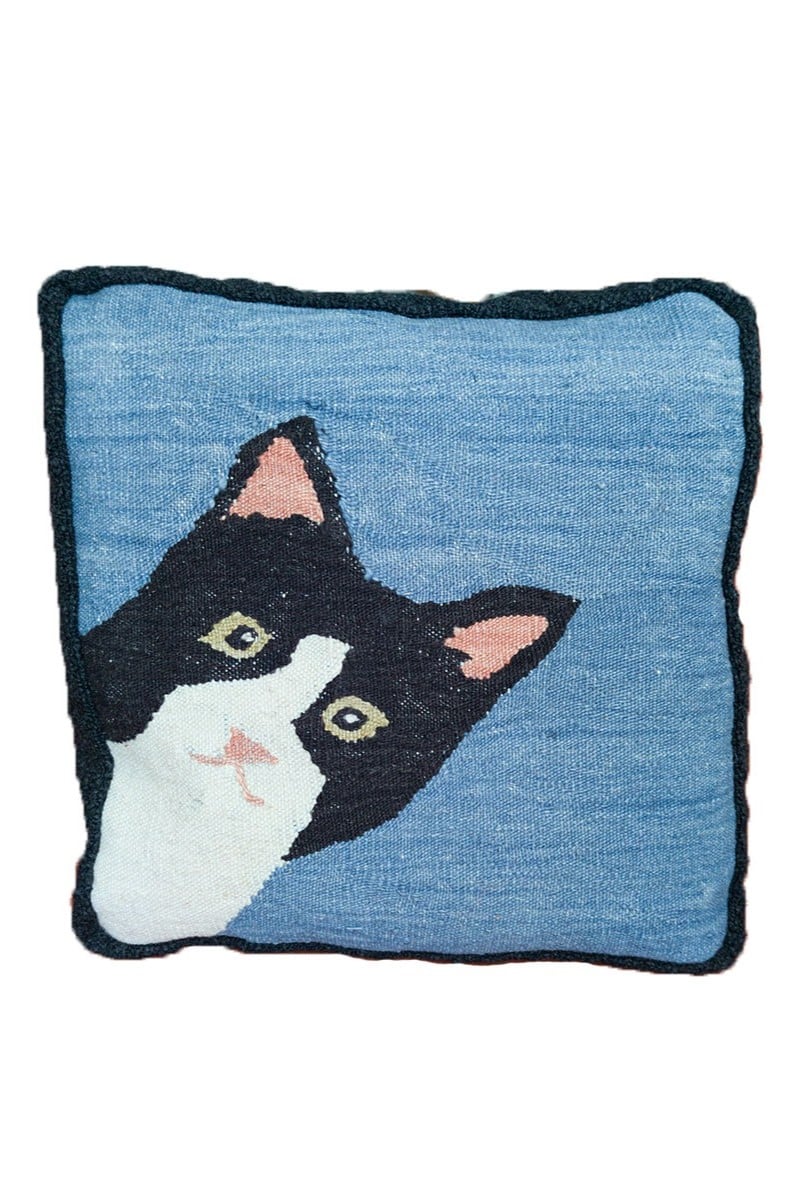 Meow El Dokuması Kırlent