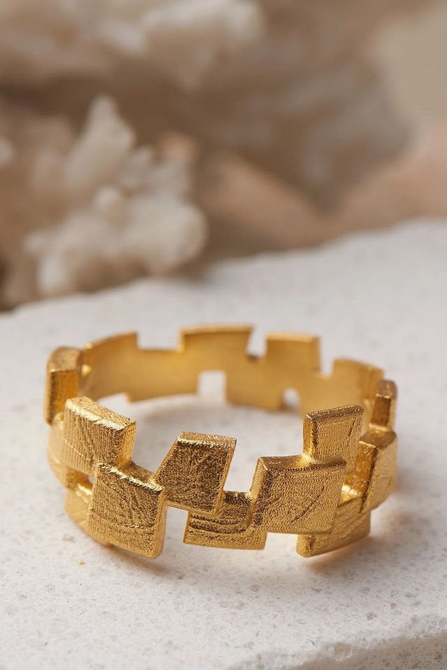 Kalın Mozaik Yüzük