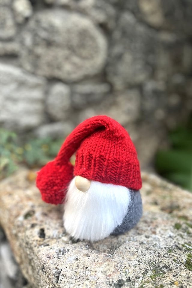 Nordic Yeni Yıl Cücesi Orta Boy Kırmızı Şapkalı