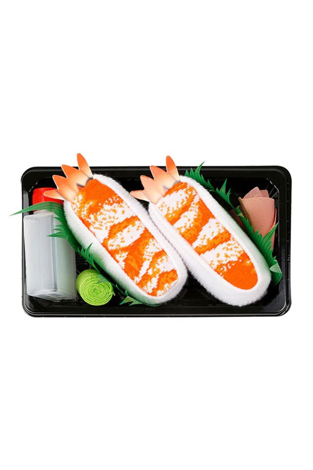 Shrimp Nigiri Sushi Çorap