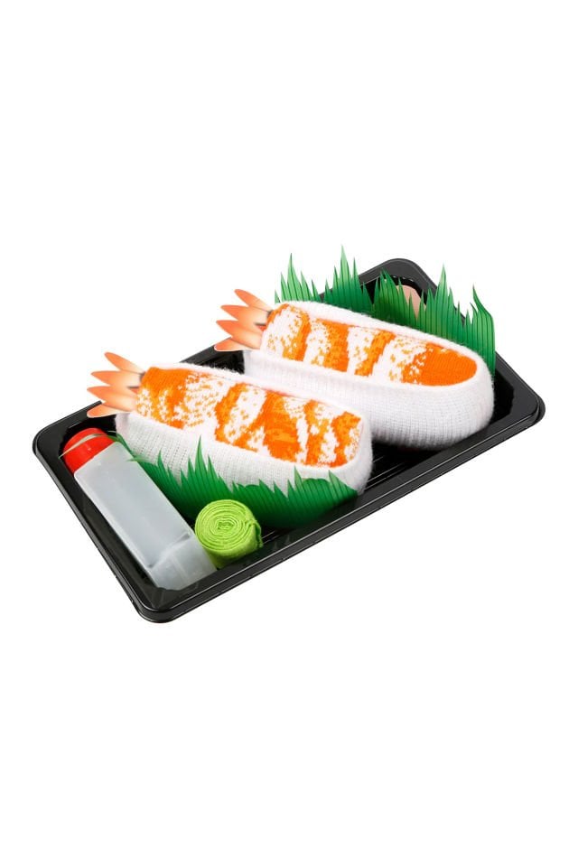 Shrimp Nigiri Sushi Çorap