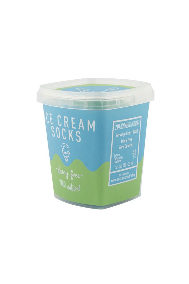 Mint Sorbe Dondurma Çorap