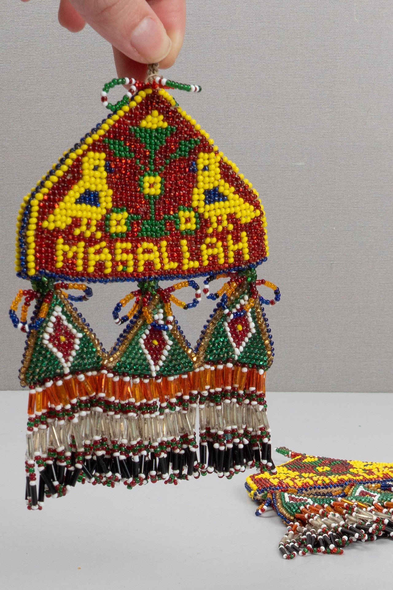 Çift Omuz Maşallah / Sarı Çift Kuşlu