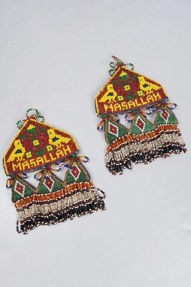 Çift Omuz Maşallah / Sarı Çift Kuşlu