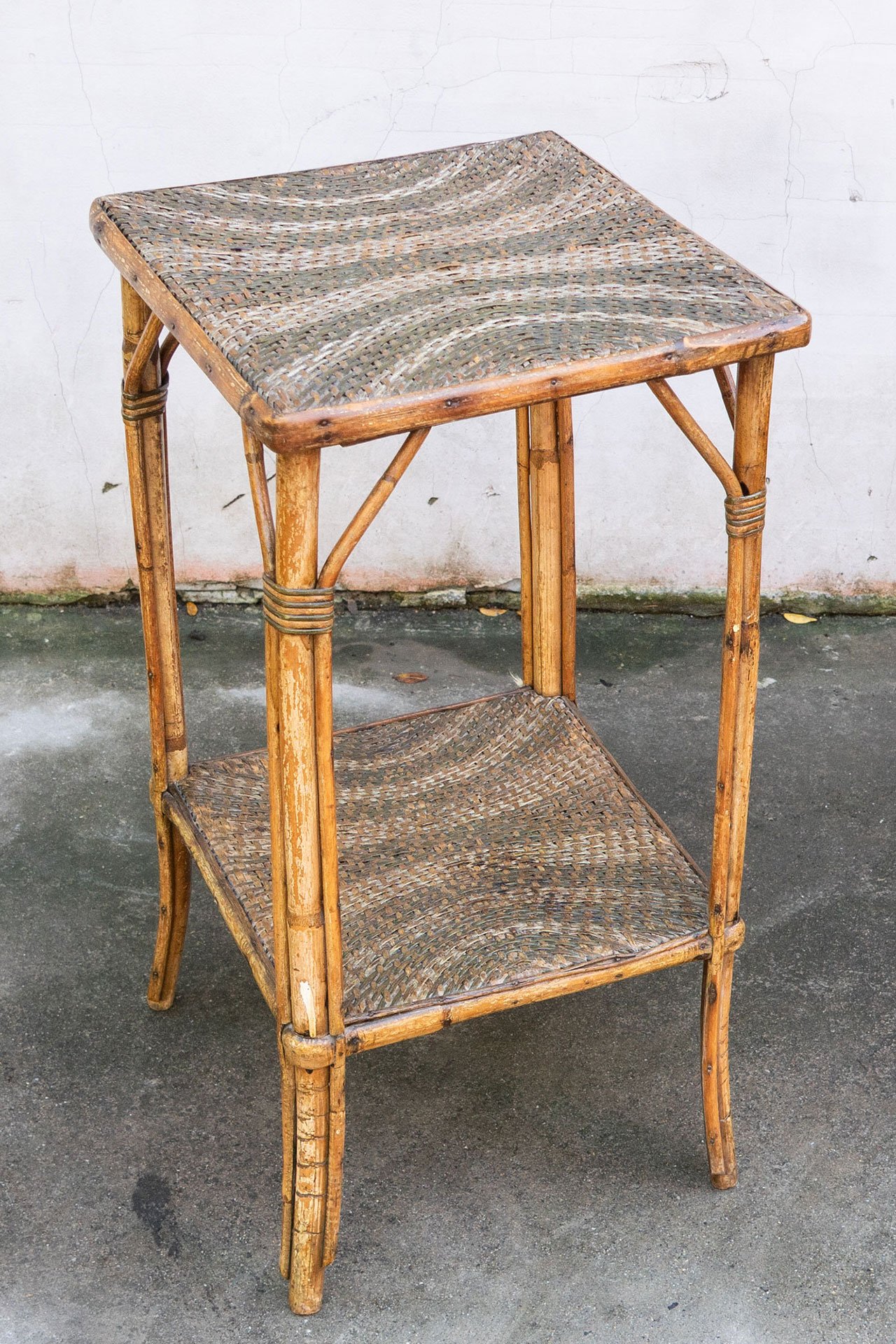 Bambu Hasır Sehpa