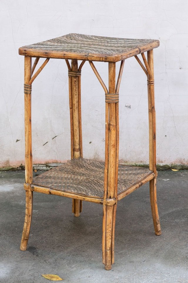 Bambu Hasır Sehpa