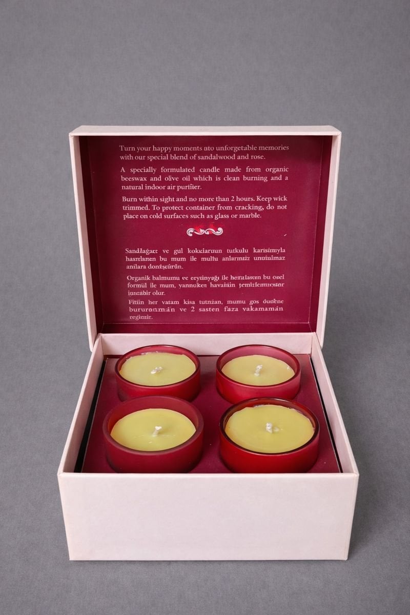 Zeytune 4'lü Mum