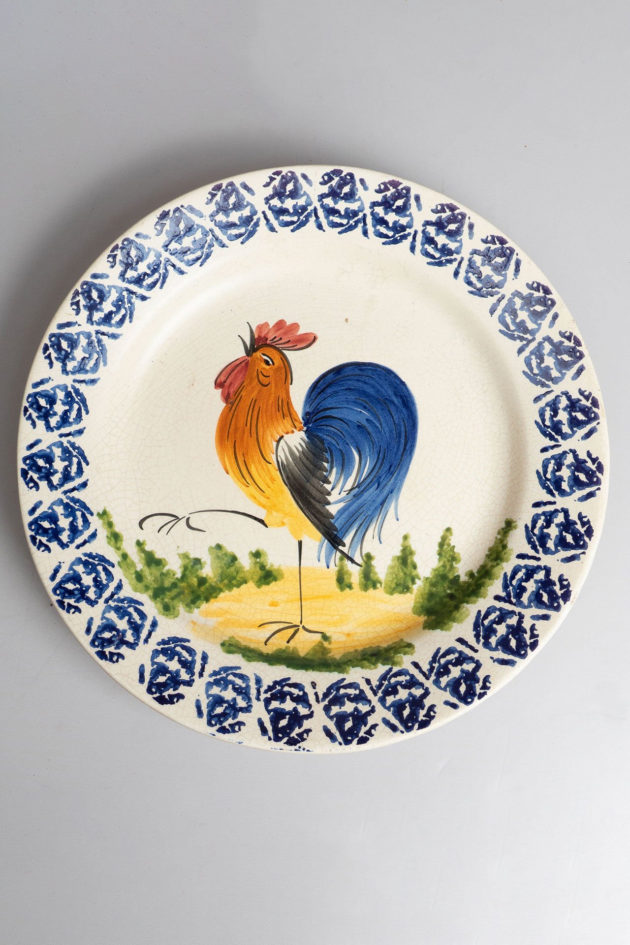 Fransız Horozlu Tabak